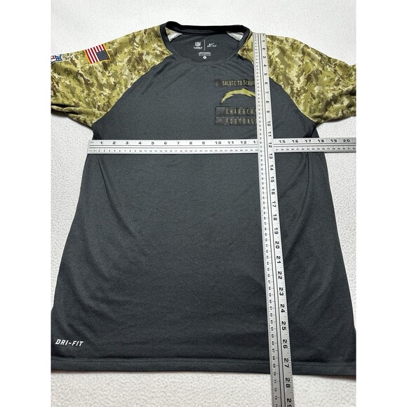 Minnesota Vikings Nike Dri-Fit NFL Salute to Service Shirt Mens Medium Football - Picture 8 of 11